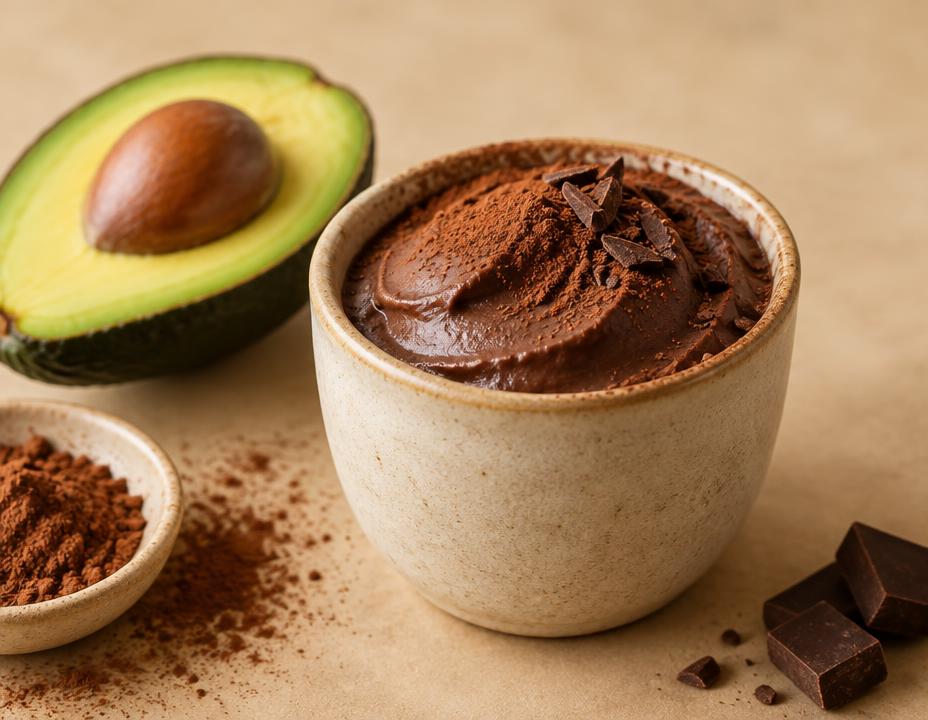 Healthy Chocolate Avocado Dessert